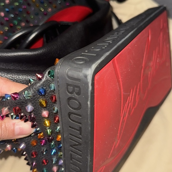 Christian Louboutin Explorafunk Men’s Backpack. Cinch closure. - Picture 7 of 11